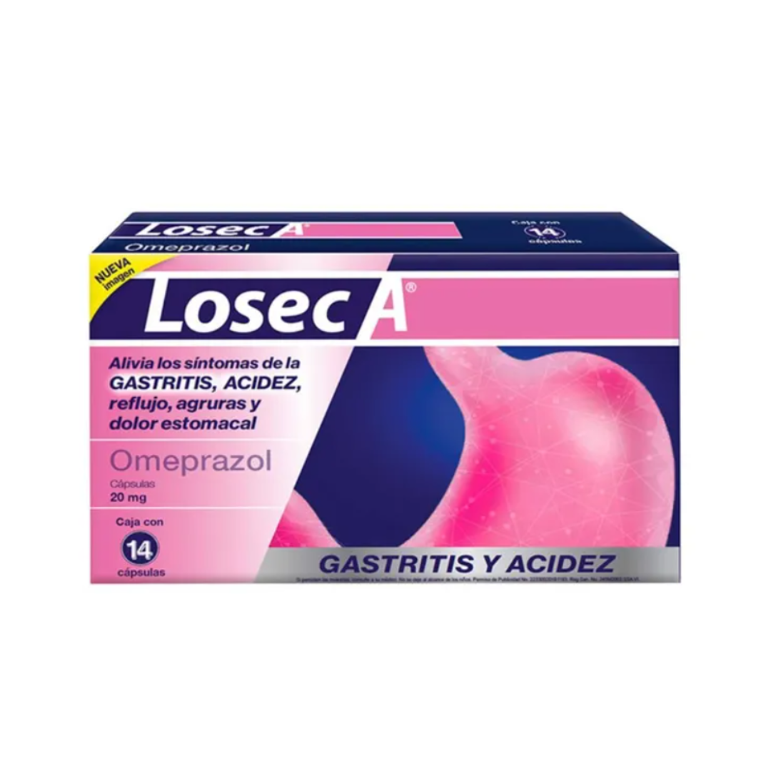 LOSEC A 14/CAP 20 MG – Guemil